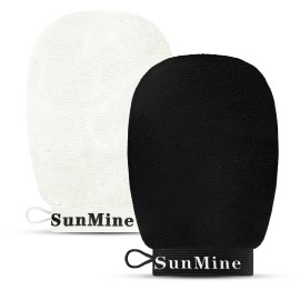 Brand: SunMine Exfoliating Gloves 2pcs Korean Mitts Glove Deep Body Scrub Dead...
