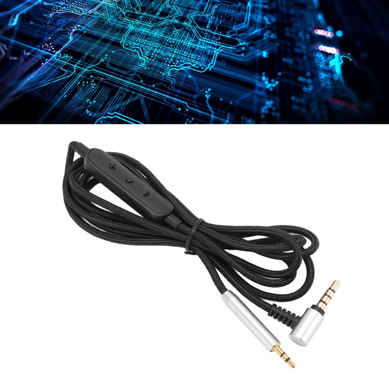 2.5mm to 3.5mm Headphone Cable with Inline Mic and Volume