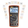 Thsinde Digital Multimeter Orange 10 Functions With Ncv Voltage Alert