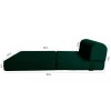 Danfuton Sleeper Chair Folding Foam Beds, Convertible Sofa Mattress 6