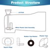 Enhon 2 Set Tub Spout Diverter Repair Kit, Includes 2