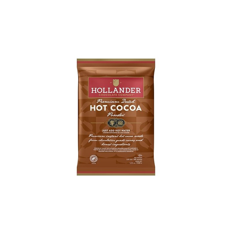 Dutched Premium Hot Cocoa by Hollander Chocolate | Nostalgic Rich