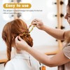 3 Pcs U Shaped Hair Pins French Style Hair Stick,