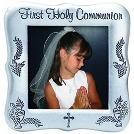 Cathedral Art PFE125 First Holy Communion Photo Frame, 3-Inch