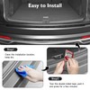 BILOPER Rear Bumper Protector for VW Atlas 2018-2024 2025,ABS Material