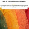 Esponja de baño africana exfoliante Bellanomi, set de 4 piezas