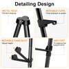 Nicpro Folding Easels for Display, 3 Pack 63 Inch Metal