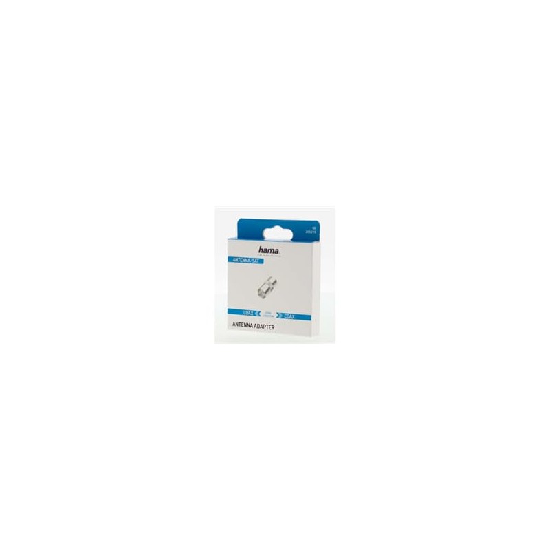 Hama Aerial Adaptor Coax Male to Coax Male Small