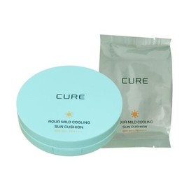 Kim Jong -moon Alo Ecure Aqua Miles Sun Cushion 25G Monk+Refill 1 SF  / 김정문알로에큐어아쿠아마일드선쿠션25g본품+리필1세트SF