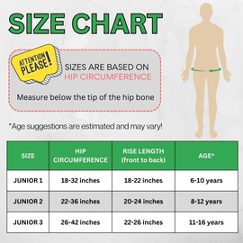 Special Needs Big Kids' Protective Briefs: Pull-on Cloth Diaper for Incontinence and Potty Training, Age 6-16 years (Starry Night, Junior 1)