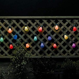 Greenfingers Smart Solar 20 LED Party Colour Changing Light String