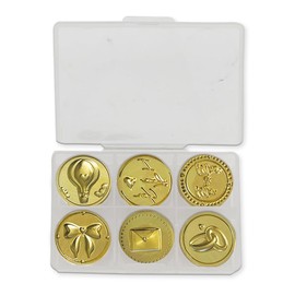 Stamperia WAXSL07 Wax and Seal Set, Gold, 2.5 cm