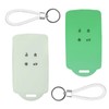 Pack of 2 Car Key Case Blue Compatible with Renault