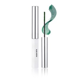 (Color Mascara) White Eyelashes, Thin Brush Head, 24 Hours Waterproof, Roll-up, Thick, Keep for a Long Time, Metallic Tone, Daily Use, Super Resistant to Sweat and Water, Prevents Lashes Damage, For