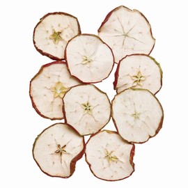 Core Trading DE018907-zzz Dried Flower Apple Slice, Red, Approx. Φ1.6 - 2.3 inches (4.0 - 6.0 cm), 35 G