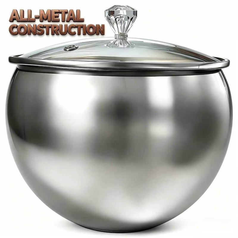 Upgraded Stainless Steel Espresso Knock Box Coffee Knock Box with