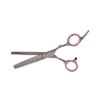 Pet Rabbit Grooming Scissors Stainless Steel Round Tip 4 in