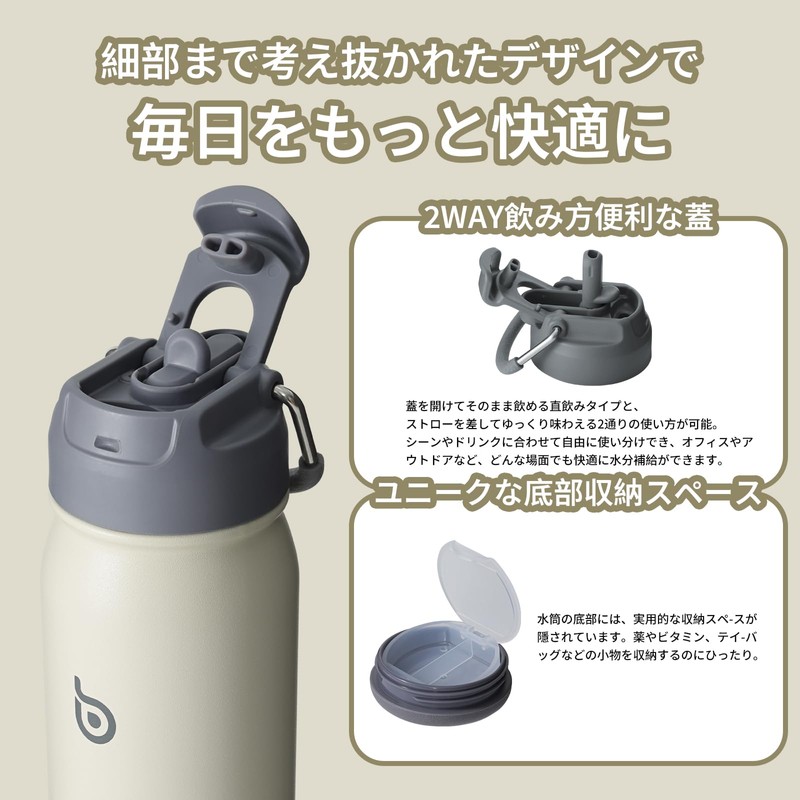 BOTTLE BOTTLE Water Bottle 650ml for Children with Straw Direct