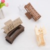 Canitor 4 PCS Hair Claw Clips for Thick Hair Netural