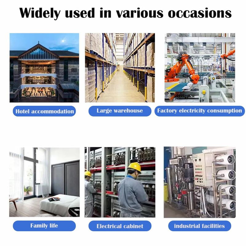 CTRICALVER DIN Rail Kit 10 Orange Terminal Blocks with Marking