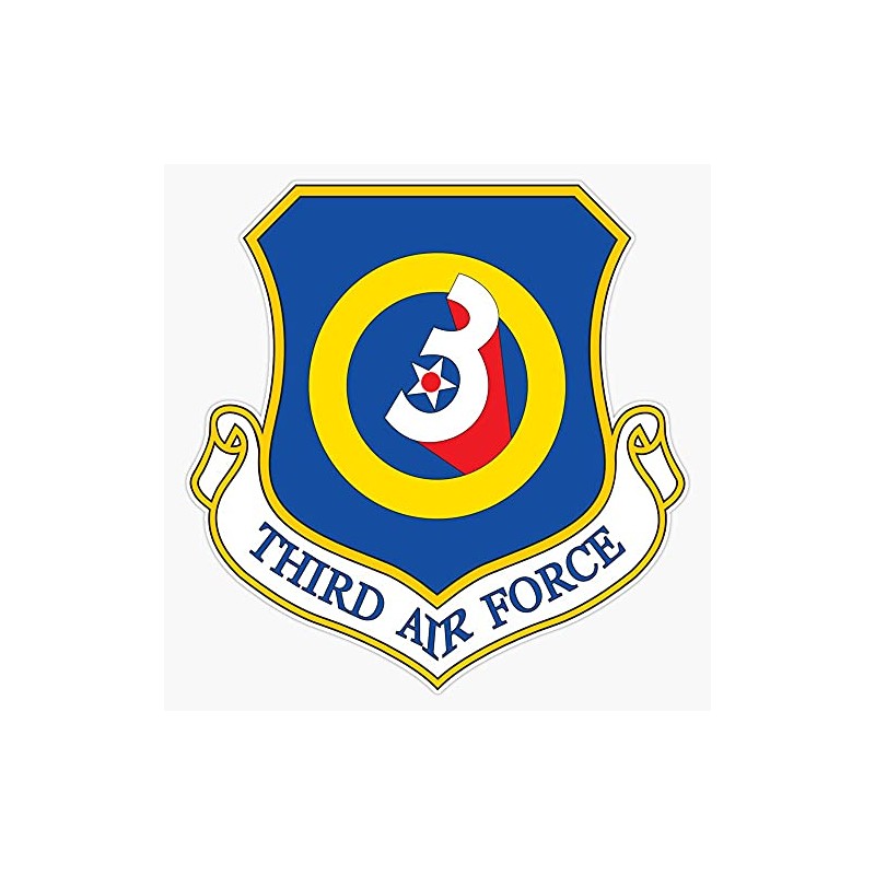 HOF Trading 3Rd Air Force Vinyl Sticker Waterproof Decal Laptop
