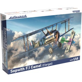 Eduard 1/48 Weekend Edition British Air Force Sopwith F.1 Camel Clerge Engine Plastic Model EDU8486