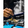 Fantasticlean 9PCS Car Interior Detailing Set, Microfiber Cloth & Applicator,