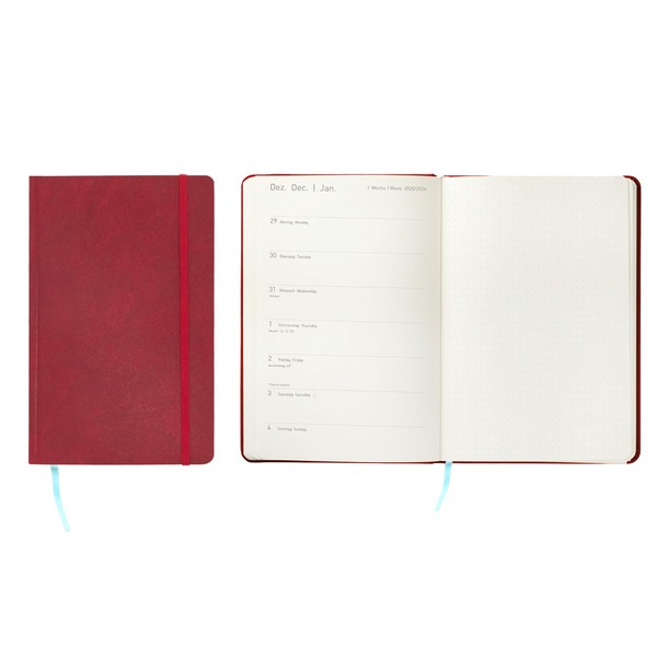 Idena 12103 Pocket Calendar 2026 in Format 13 x 21