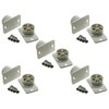 5 x Electrotec CO05 Burglar Alarm White Quick Fit Door