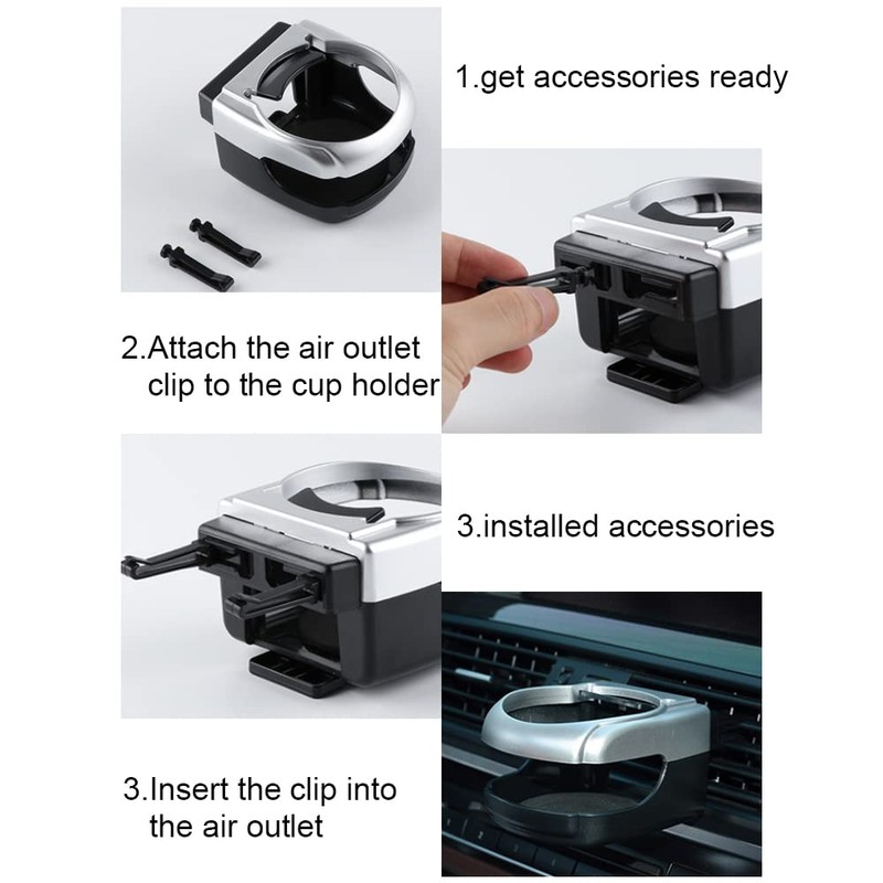 Car Cup Holder Universal Car Air Vent Cup Mount Adjustable