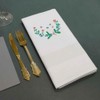 'Spring Flowers And Butterflies' Cotton Napkin/Dinner Cloth (NK00042198)