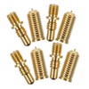 ORFOFE 4sets Billiard Cue Joint Screws Kit Copper Extension Screws
