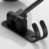 Helmet Holder 180 Degree Rotation Helmet Rack with 2 Hooks