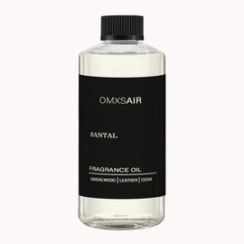 Santal Diffuser Oil 500ml Inspired by Santal - Hotel Diffuser Oil & Home Luxury Scents - Comforting Sandalwood,Papyrus,Cardamom,Santal Essential Oils Blend for Aromatherapy Diffuser