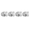 4 Sets Marine Grade Folding Pad Eye 316 Stainless Steel