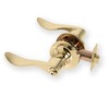 XFORT Cabriole Entrance Knob Set Polished Brass, Door Knob with