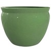 Red Lantern 12" Celadon Porcelain Fishbowl Planter