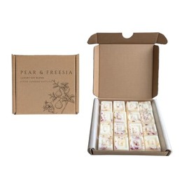 Pear & Freesia Luxury Soy Wax Melts Gift Set - 16 Highly Scented Melts Various Scents - Perfect for Gifts, Mothers Day (Pear & Freesia)