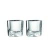 Fratelli Guzzini Gocce, 2 Small double wall thermo glasses, Insulating
