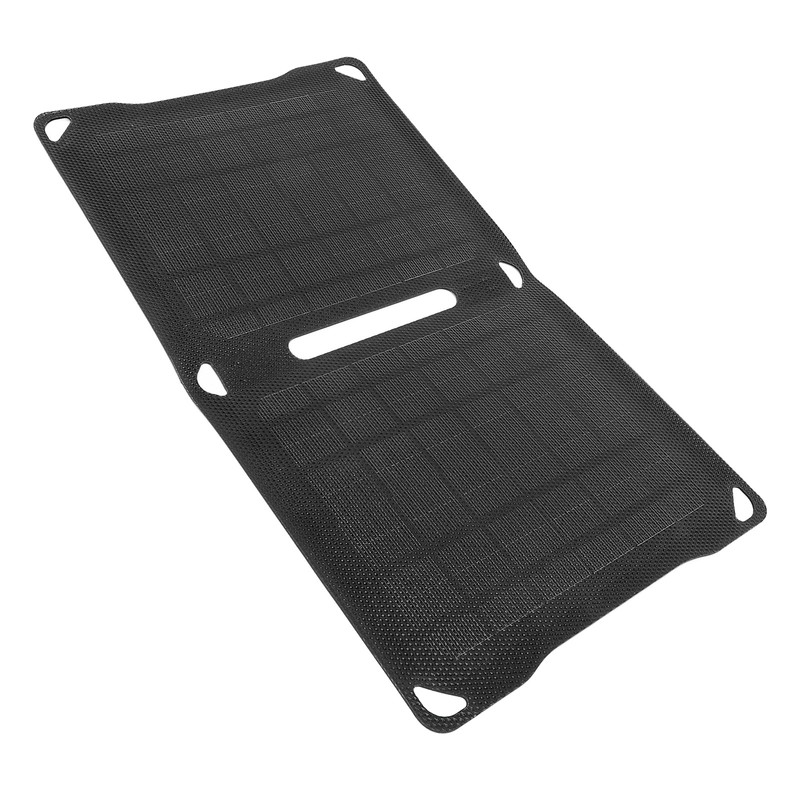 14W Solar Panel USB Charger Portable Foldable Monocrystalline ETFE Solar