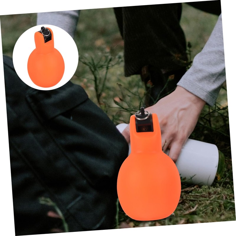 Abaodam Portable Small Squeeze Whistle Bright Design Outdoor Survival Whistle