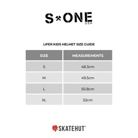 S1 Mini Lifer Helmet - Multi-Impact & High-Impact Certified - Multiple Colours & Sizes (Black Matt, Medium 19.5" (49.5cm))