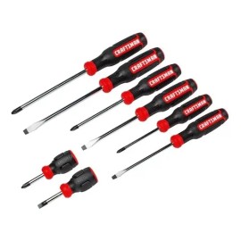 Destornillador Craftsman, Bimaterial, Juego De 8 Piezas (cmh