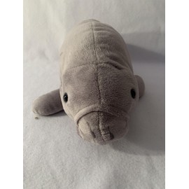 Aunt Sandy's Sewing Large Weighted Stuffed Animal, narwhal, Dolphin, manattee with 5-6 lbs, Washable, Plush Weighted Buddy, Fish