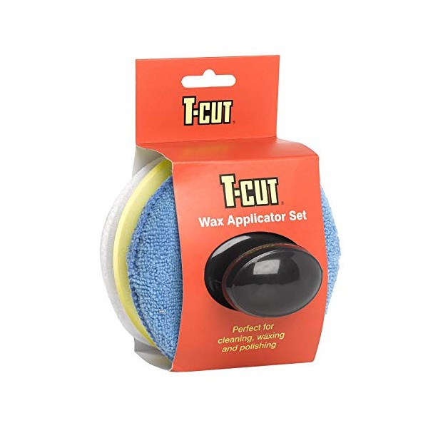 T-Cut Wax Applicator Set with Handle, Color May Vary