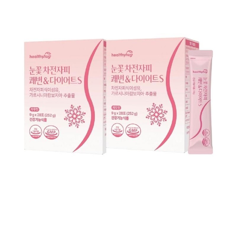 헬씨허그 [헬씨허그] 눈꽃 차전자피 다이어트 S 9g x 28포 1+1