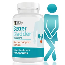 Better Bladder Control Supplement for Women & Men – Bladder Support Supplement to Help Reduce Urinary Leaks, Frequency & Urgency - 60 Count (1 Bottle)