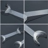 Healifty 6pcs Dental Cheek Retractor Mouth Opener Double- Headed T-