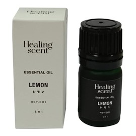Yamazen HSY-EO1 Essential Oil Aroma Essential Oil, 0.2 fl oz (5 ml), Fresh Lemon
