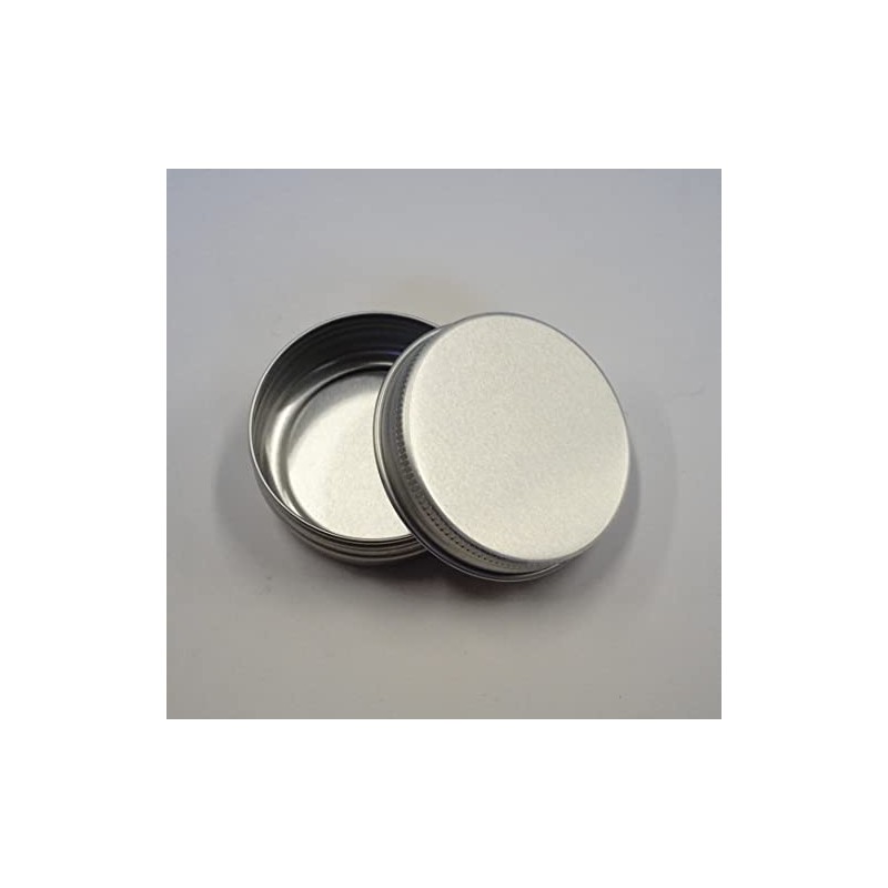 [Cream Case] 1.1 oz (30 g) Silver Aluminum Cream Can